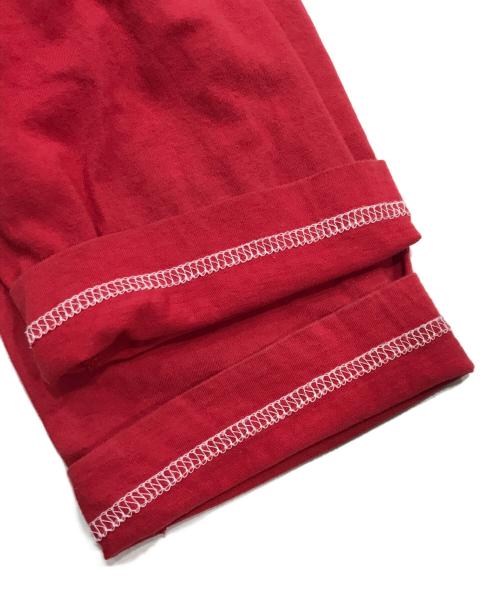 tricot COMME des GARCONS（トリココムデギャルソン）tricot COMME des GARCONS (トリココムデギャルソン) ステッチカーディガン レッド サイズ:Sの古着・服飾アイテム