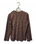 tricot COMME des GARCONS (トリココムデギャルソン) 花柄カットソー ブラウン サイズ:表記なし：6000円