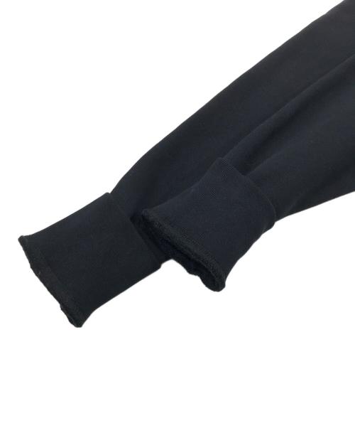 maison kitsune（メゾンキツネ）maison kitsune (メゾンキツネ) プルオーバーパーカー/ロゴフーディー ブラック サイズ:XXSの古着・服飾アイテム