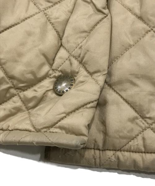 Barbour（バブアー）Barbour (バブアー) キルティングコート/襟コーデュロイコート ベージュ サイズ:Lの古着・服飾アイテム