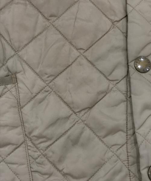 Barbour（バブアー）Barbour (バブアー) キルティングコート/襟コーデュロイコート ベージュ サイズ:Lの古着・服飾アイテム