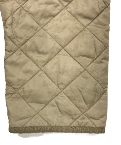 Barbour（バブアー）Barbour (バブアー) キルティングコート/襟コーデュロイコート ベージュ サイズ:Lの古着・服飾アイテム