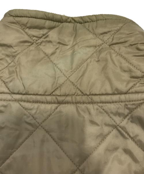 Barbour（バブアー）Barbour (バブアー) キルティングコート/襟コーデュロイコート ベージュ サイズ:Lの古着・服飾アイテム
