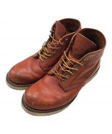 RED WING（レッドウィング）の古着「6インチ クラシックラウンドブーツ/ワークブーツ」｜ブラウン