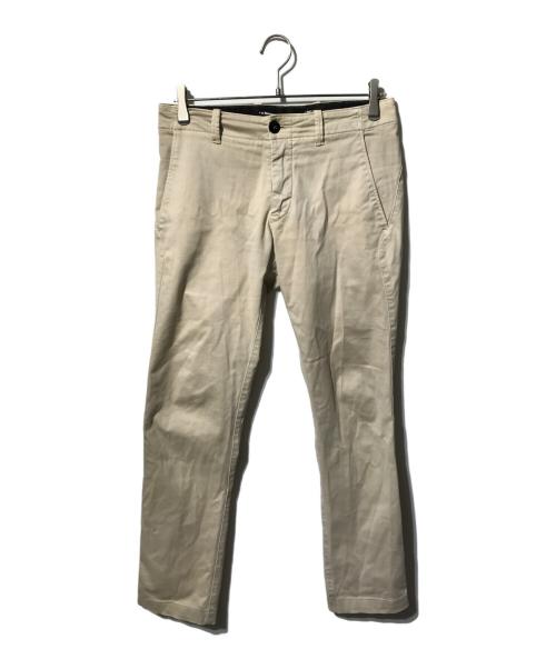 STONE ISLAND（ストーンアイランド）STONE ISLAND (ストーンアイランド) スリムチノパン ベージュ サイズ:73.5cm　W29の古着・服飾アイテム