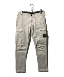 STONE ISLAND（ストーンアイランド）の古着「スリムカーゴパンツ」｜ベージュ