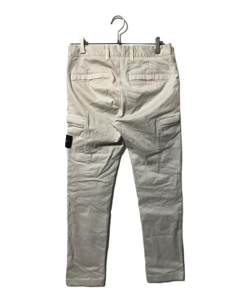 STONE ISLAND（ストーンアイランド）STONE ISLAND (ストーンアイランド) スリムカーゴパンツ ベージュ サイズ:W29の古着・服飾アイテム