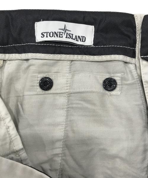 STONE ISLAND（ストーンアイランド）STONE ISLAND (ストーンアイランド) スリムカーゴパンツ ベージュ サイズ:W29の古着・服飾アイテム
