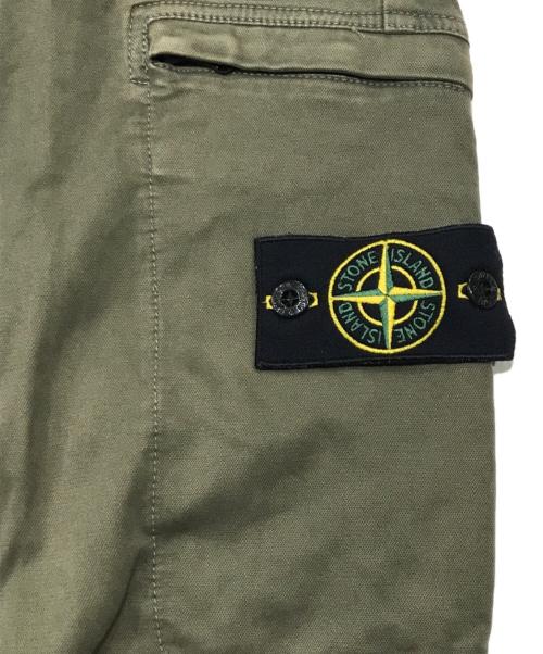 STONE ISLAND（ストーンアイランド）STONE ISLAND (ストーンアイランド) スリムカーゴパンツ オリーブ サイズ:W29の古着・服飾アイテム