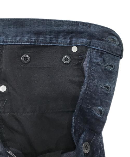 STONE ISLAND（ストーンアイランド）STONE ISLAND (ストーンアイランド) ウォッシュ加工スリムデニムパンツ/ インディゴ サイズ:W29の古着・服飾アイテム