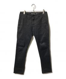 STONE ISLAND（ストーンアイランド）の古着「ストレッチコットンスリムパンツ」｜ブラック