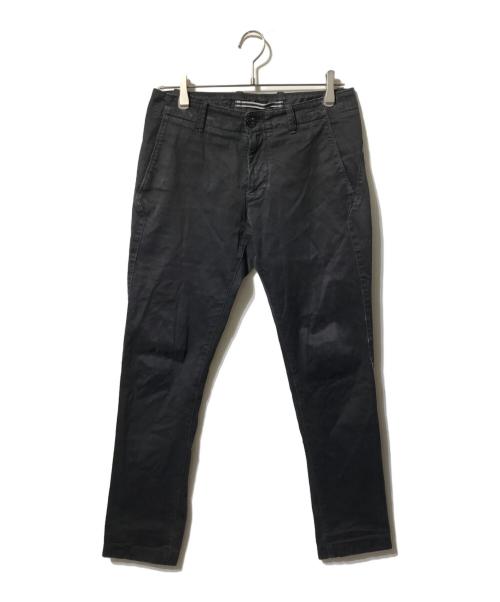STONE ISLAND（ストーンアイランド）STONE ISLAND (ストーンアイランド) ストレッチコットンスリムパンツ ブラック サイズ:W29の古着・服飾アイテム