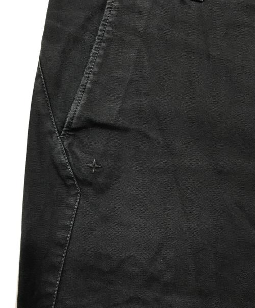 STONE ISLAND（ストーンアイランド）STONE ISLAND (ストーンアイランド) ストレッチコットンスリムパンツ ブラック サイズ:W29の古着・服飾アイテム