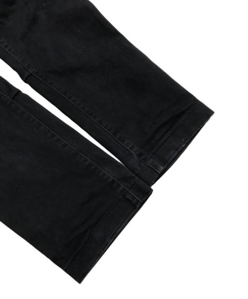 STONE ISLAND（ストーンアイランド）STONE ISLAND (ストーンアイランド) ストレッチコットンスリムパンツ ブラック サイズ:W29の古着・服飾アイテム