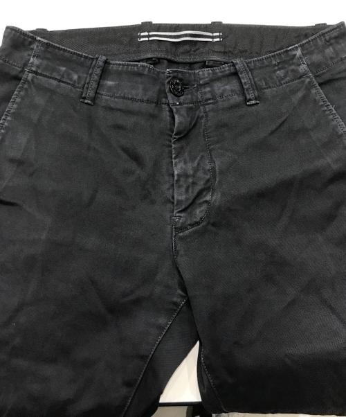 STONE ISLAND（ストーンアイランド）STONE ISLAND (ストーンアイランド) ストレッチコットンスリムパンツ ブラック サイズ:W29の古着・服飾アイテム