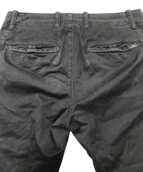 STONE ISLAND（ストーンアイランド）STONE ISLAND (ストーンアイランド) ストレッチコットンスリムパンツ ブラック サイズ:W29の古着・服飾アイテム