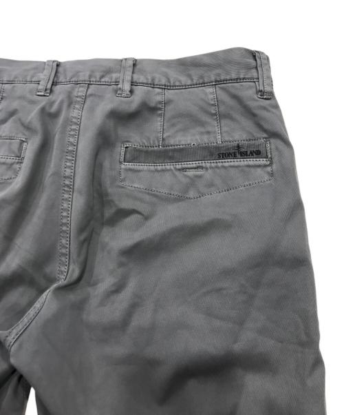 STONE ISLAND（ストーンアイランド）STONE ISLAND (ストーンアイランド) ストレッチパンツ グレー サイズ:73.5cm（W29）の古着・服飾アイテム
