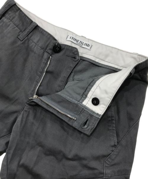 STONE ISLAND（ストーンアイランド）STONE ISLAND (ストーンアイランド) スリムカーゴパンツ グレー サイズ:W29の古着・服飾アイテム