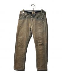 STONE ISLAND（ストーンアイランド）の古着「ヴィンテージ加工スリムデニムパンツ/サビ加工ジーンズ」｜インディゴ