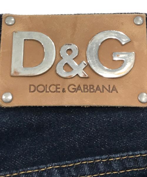 D&G DOLCE & GABBANA（ディーアンドジー ドルチェ＆ガッバーナ）D&G DOLCE & GABBANA (ディーアンドジー ドルチェ＆ガッバーナ) ポケットステッチデニムパンツ インディゴ サイズ:83.5cm　W33の古着・服飾アイテム