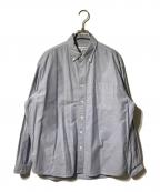 CAHLUMNカウラム）の古着「Magazine Pocket Oxford B.D Shirt」｜スカイブルー