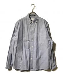 CAHLUMN（カウラム）の古着「Magazine Pocket Oxford B.D Shirt」｜スカイブルー