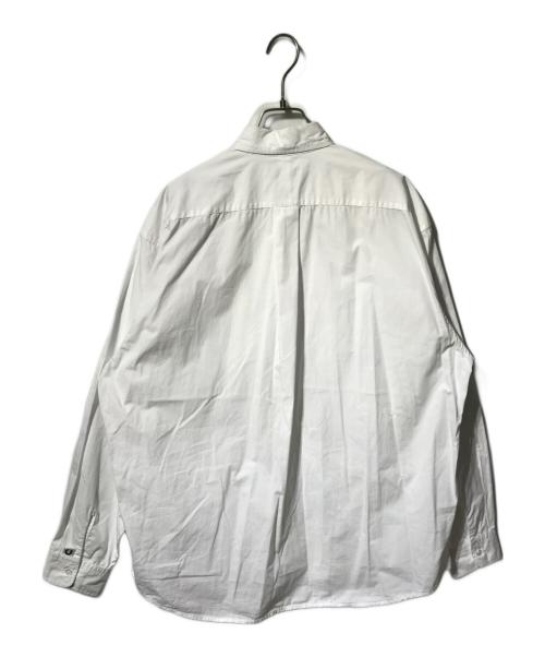 CAHLUMN（カウラム）CAHLUMN (カウラム) ボタンダウンシャツ/Magazine Pocket Broadcloth B.D Shirt ホワイト サイズ:Mの古着・服飾アイテム