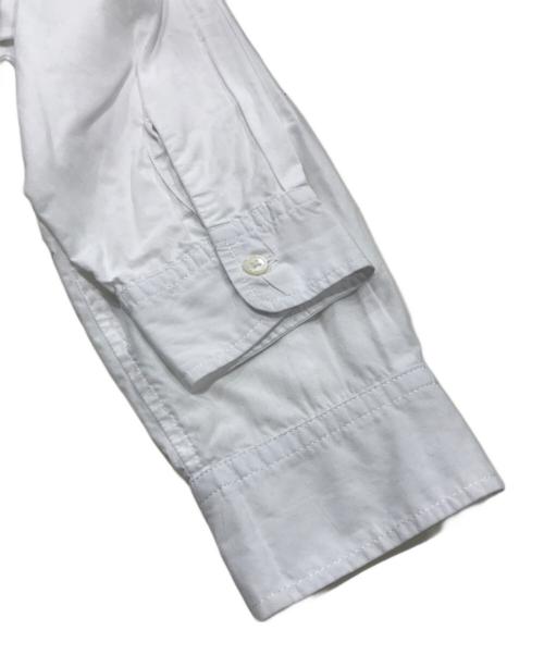 CAHLUMN（カウラム）CAHLUMN (カウラム) ボタンダウンシャツ/Magazine Pocket Broadcloth B.D Shirt ホワイト サイズ:Mの古着・服飾アイテム