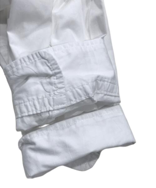 CAHLUMN（カウラム）CAHLUMN (カウラム) ボタンダウンシャツ/Magazine Pocket Broadcloth B.D Shirt ホワイト サイズ:Mの古着・服飾アイテム