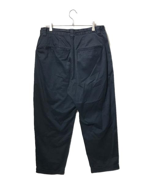 CAHLUMN（カウラム）CAHLUMN (カウラム) コットンテーパードパンツ ネイビー サイズ:SZIE Mの古着・服飾アイテム