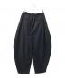ETRE TOKYO (エトレトウキョウ) キャバルリーツイルワイドパンツ/バルーンパンツ ブラック サイズ:S：8000円