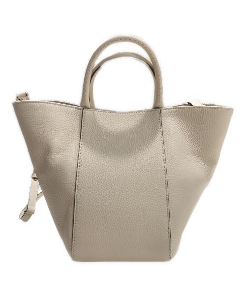 LORISTELLA（ロリステッラ）LORISTELLA (ロリステッラ) 2WAYレザーショルダーバッグ アイボリーの古着・服飾アイテム