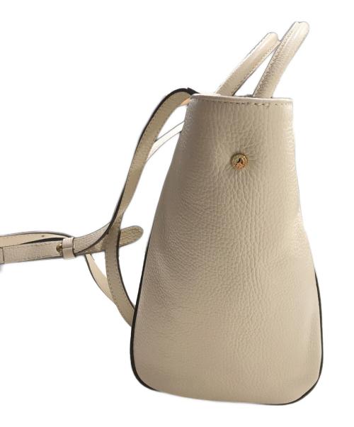 LORISTELLA（ロリステッラ）LORISTELLA (ロリステッラ) 2WAYレザーショルダーバッグ アイボリーの古着・服飾アイテム
