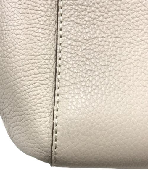 LORISTELLA（ロリステッラ）LORISTELLA (ロリステッラ) 2WAYレザーショルダーバッグ アイボリーの古着・服飾アイテム