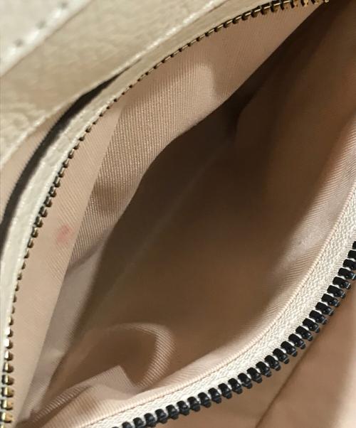 LORISTELLA（ロリステッラ）LORISTELLA (ロリステッラ) 2WAYレザーショルダーバッグ アイボリーの古着・服飾アイテム