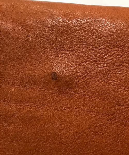 IL BISONTE（イル ビゾンテ）IL BISONTE (イル ビゾンテ) フラップ レザーショルダーバッグ キャメルの古着・服飾アイテム