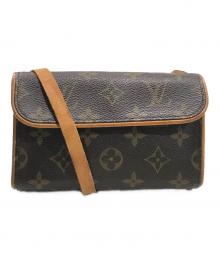 LOUIS VUITTON（ルイ ヴィトン）の古着「ウエストポーチ／ショルダーポーチ」｜ブラウン