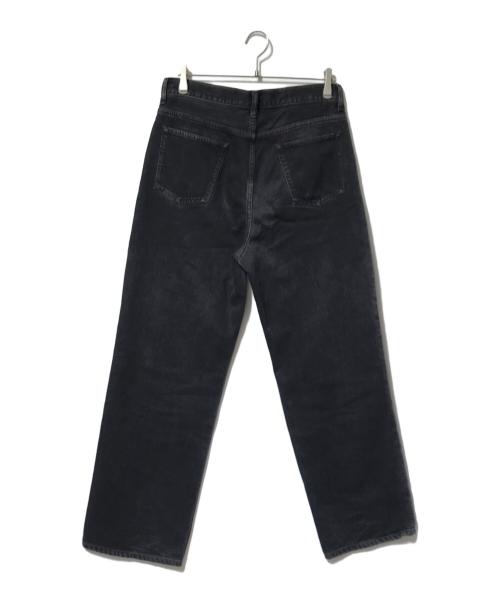 soe ready to wear（ソーイレディトゥウェア）SOE READY TO WEAR (ソーイレディトゥウェア) Half&Half Regular Jeans／デニムパンツ ブラック サイズ:2の古着・服飾アイテム