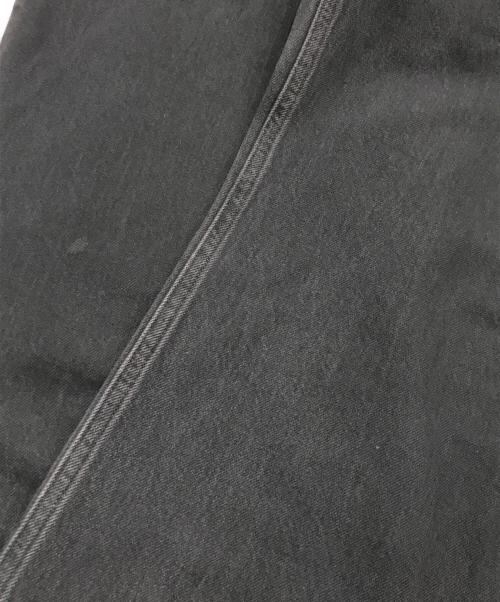 soe ready to wear（ソーイレディトゥウェア）SOE READY TO WEAR (ソーイレディトゥウェア) Half&Half Regular Jeans／デニムパンツ ブラック サイズ:2の古着・服飾アイテム