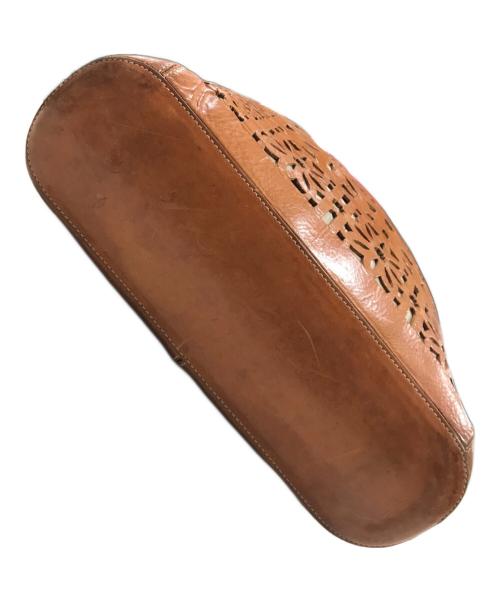 genten（ゲンテン）genten (ゲンテン) トートバッグ/バッグインバッグ ブラウンの古着・服飾アイテム