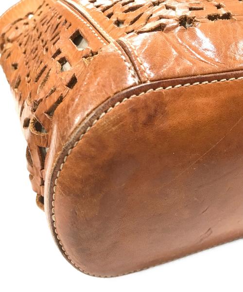 genten（ゲンテン）genten (ゲンテン) トートバッグ/バッグインバッグ ブラウンの古着・服飾アイテム