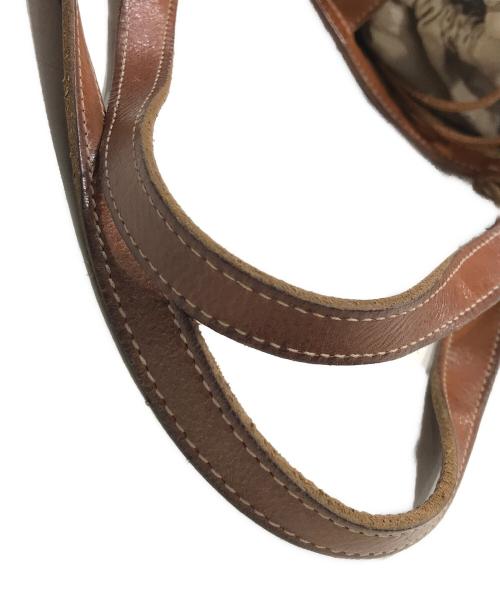 genten（ゲンテン）genten (ゲンテン) トートバッグ/バッグインバッグ ブラウンの古着・服飾アイテム