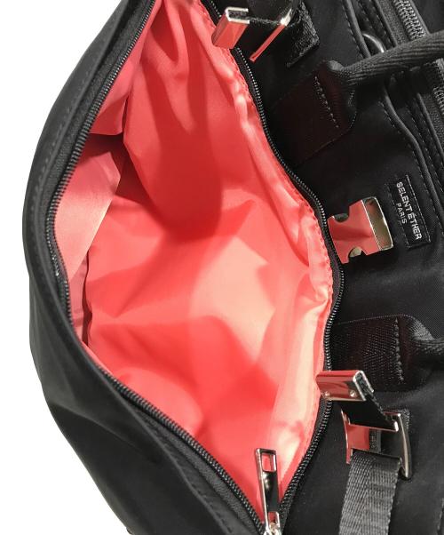 SELENT ETHER PARIS（セレーンエテール）SELENT ETHER PARIS (セレーンエテール) 2WAYバッグ ブラックの古着・服飾アイテム