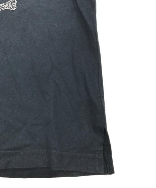 Vivienne Westwood RED LABEL（ヴィヴィアンウエストウッドレッドレーベル）Vivienne Westwood RED LABEL (ヴィヴィアンウエストウッドレッドレーベル) チェーンプリントカットソー/ノースリーブカットソー ブラック サイズ:2の古着・服飾アイテム