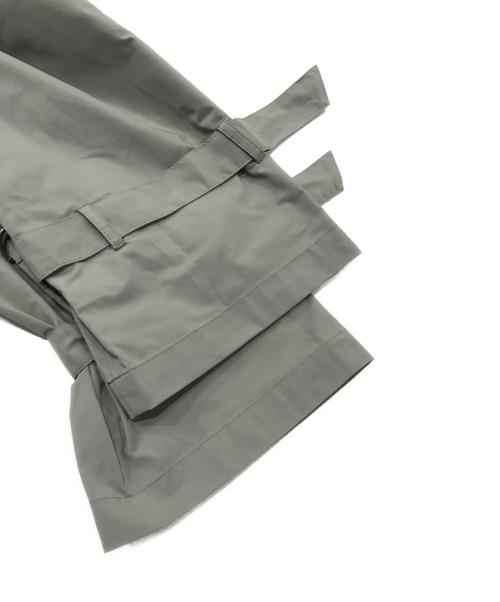 icB（アイシービー）icB (アイシービー) ストレッチタフタトレンチコート/ラグランスリーブトレンチコート カーキ サイズ:6の古着・服飾アイテム