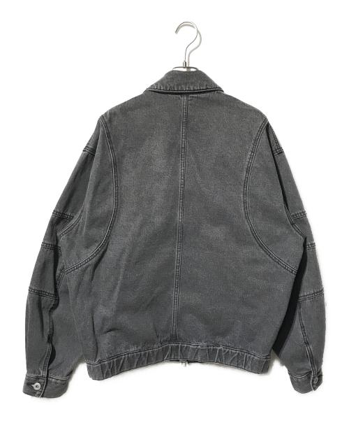 JUN RED（ジュン レッド）JUN RED (ジュン レッド) デニムバイカー ZIP ブルゾン/ジップデニムジャケット グレー サイズ:Sの古着・服飾アイテム