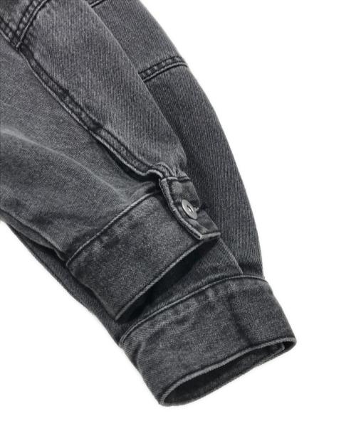 JUN RED（ジュン レッド）JUN RED (ジュン レッド) デニムバイカー ZIP ブルゾン/ジップデニムジャケット グレー サイズ:Sの古着・服飾アイテム