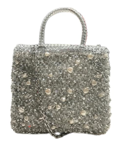 ANTEPRIMA（アンテプリマ）ANTEPRIMA (アンテプリマ) 2WAYチェーンショルダーバッグ ライトグレー（Argento 351）の古着・服飾アイテム