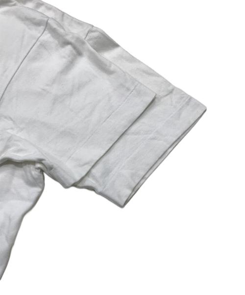 PLAY COMME des GARCONS（プレイコムデギャルソン）PLAY COMME des GARCONS (プレイコムデギャルソン) ハートワッペンTシャツ/クルーネック半袖Tシャツ ホワイト サイズ:Lの古着・服飾アイテム