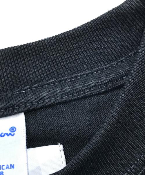 V.A. TOKYO（ヴイエー トウキョウ）V.A. TOKYO (ヴイエー トウキョウ) Champion (チャンピオン) コラボロングスリーブカットソー ブラック サイズ:Lの古着・服飾アイテム